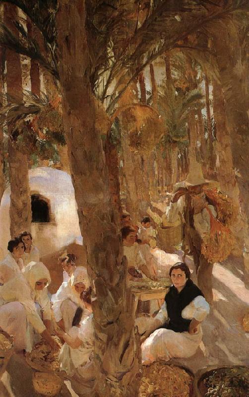 Joaquin Sorolla Dates Lin oil painting image